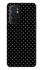 White Dots Oneplus 9RT Hard Case Back Cover by Casekaro