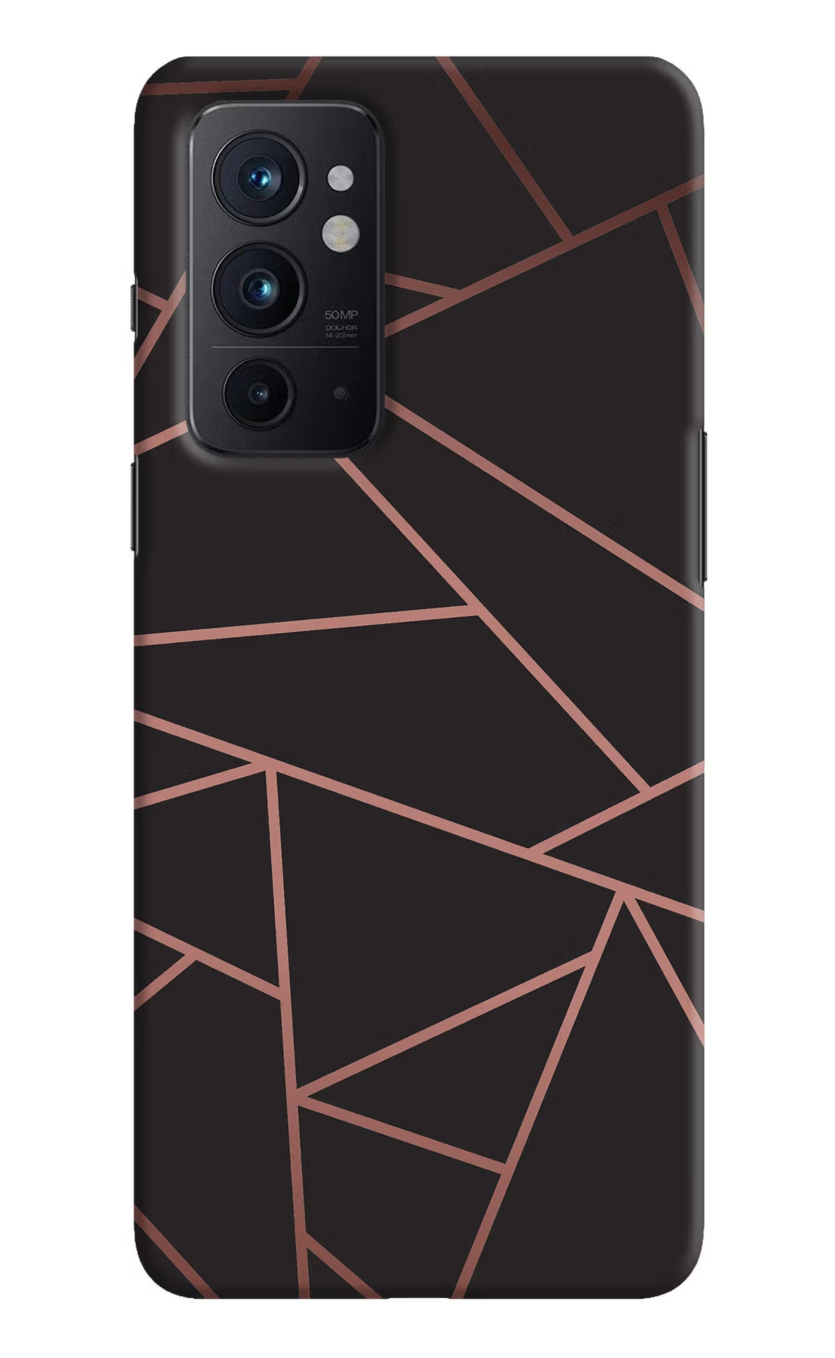 Geometric Pattern Oneplus 9RT Hard Case Back Cover by Casekaro