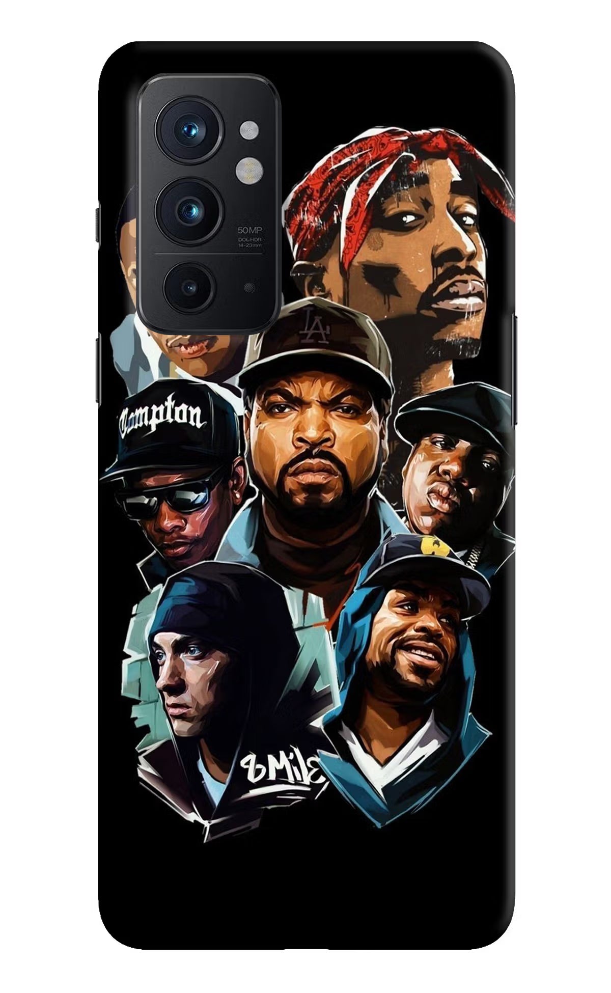 Rappers Oneplus 9RT Hard Case Back Cover by Casekaro