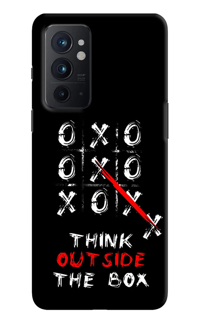 Think out of the BOX Oneplus 9RT Hard Case Back Cover by Casekaro