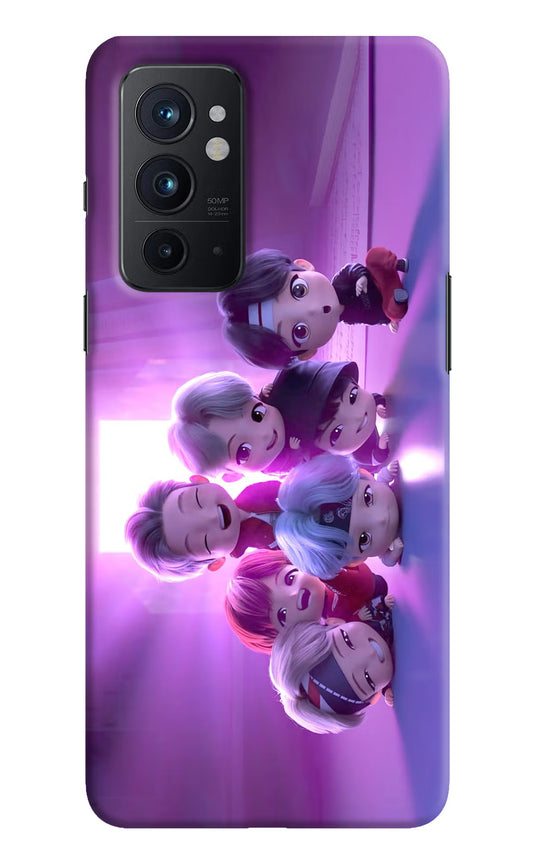 BTS Chibi Oneplus 9RT Hard Case Back Cover by Casekaro