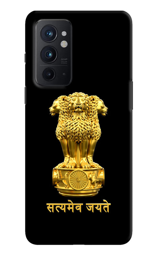 Satyamev Jayate Golden Oneplus 9RT Hard Case Back Cover by Casekaro