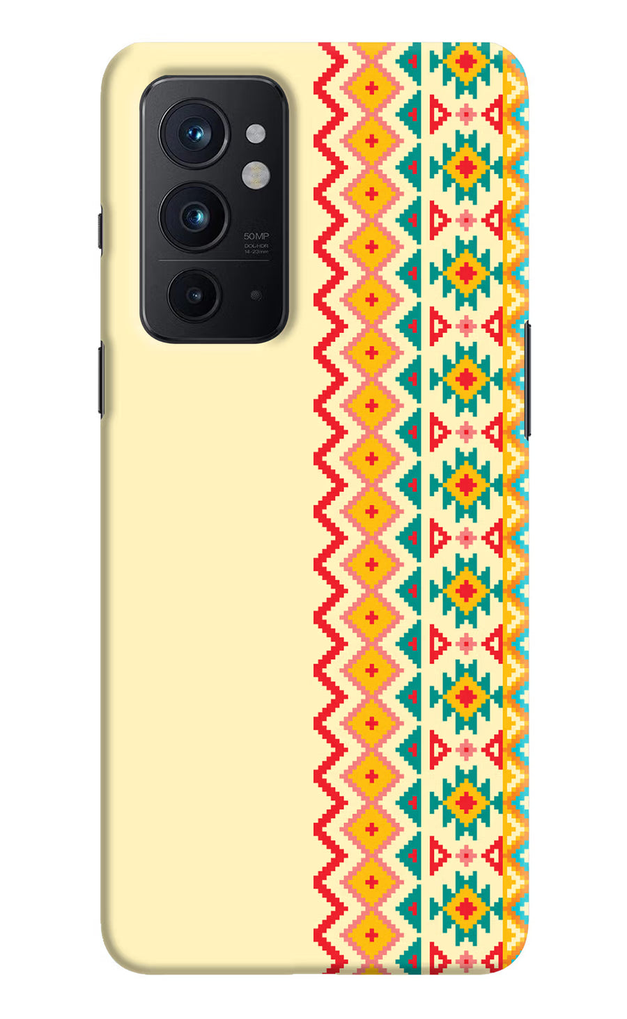 Ethnic Seamless Oneplus 9RT Back Cover, Hard case