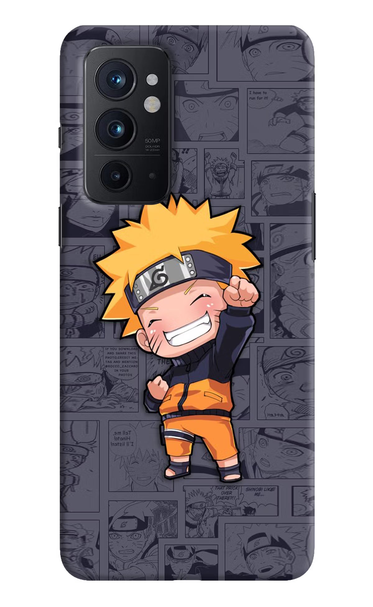 Chota Naruto Oneplus 9RT Hard Case Back Cover by Casekaro