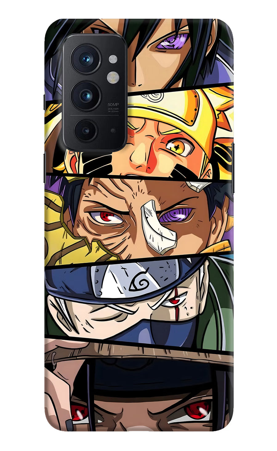 Naruto Character Oneplus 9RT Back Cover, Hard case