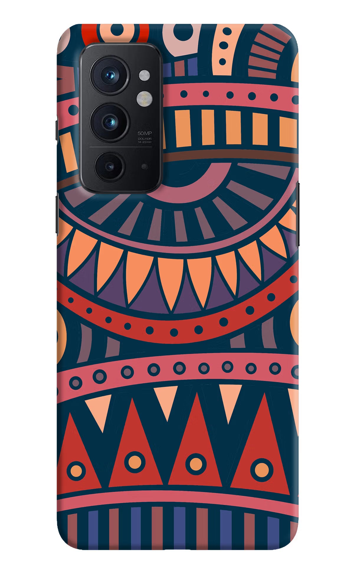 African Culture Design Oneplus 9RT Hard Case Back Cover by Casekaro
