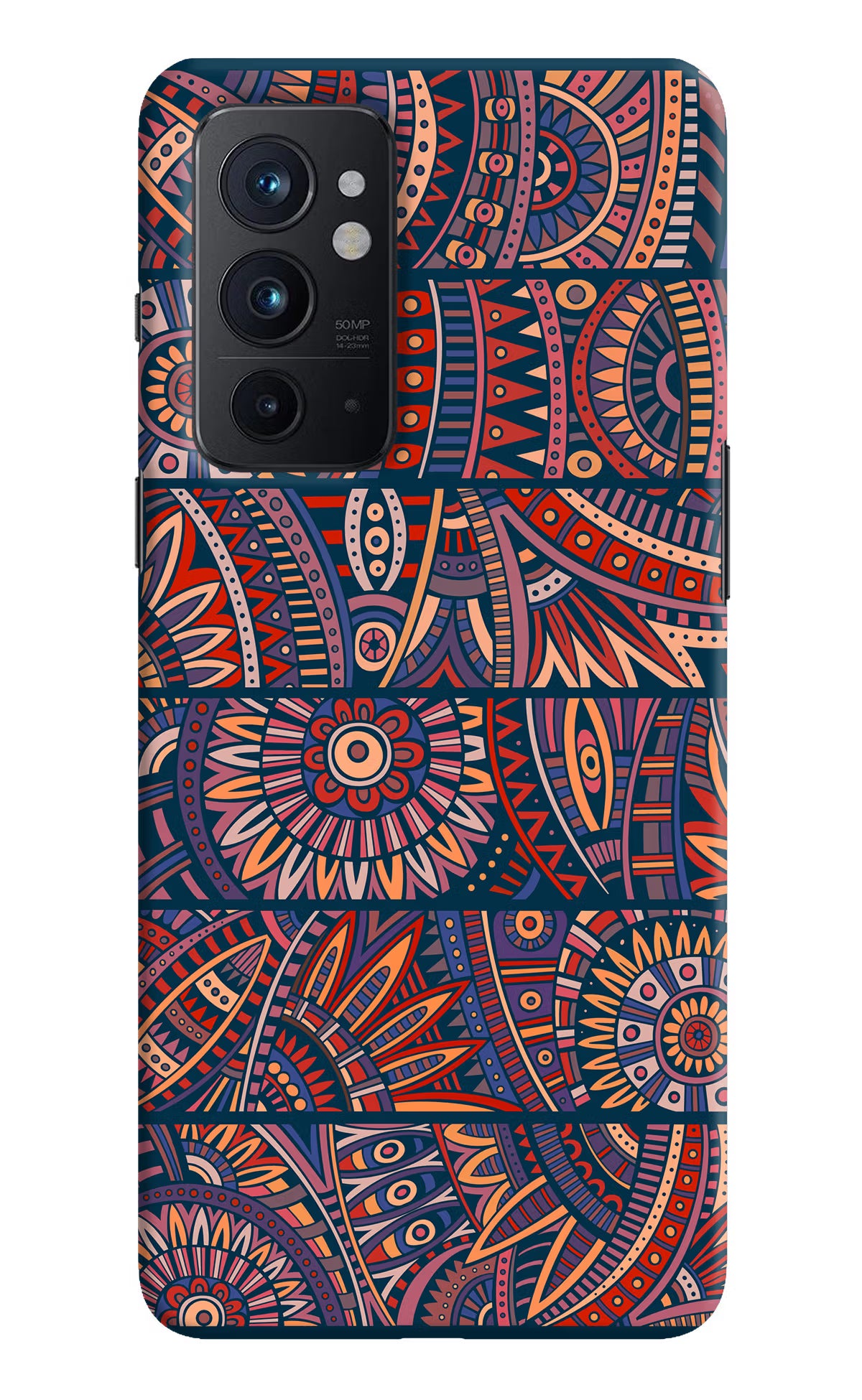 African Culture Design Oneplus 9RT Hard Case Back Cover by Casekaro