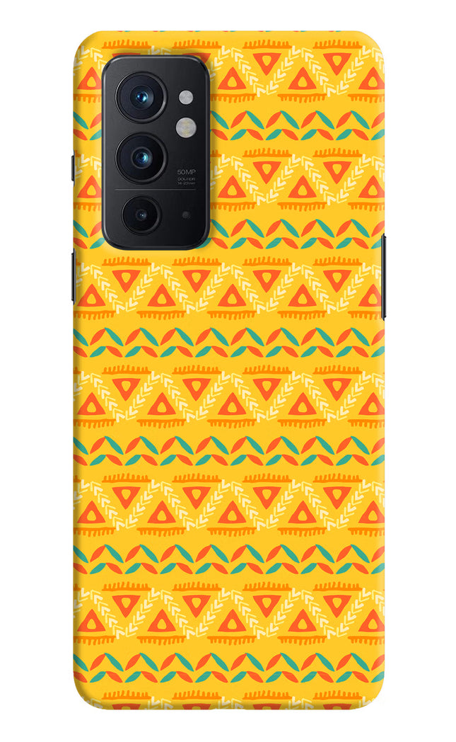 Tribal Pattern Oneplus 9RT Hard Case Back Cover by Casekaro