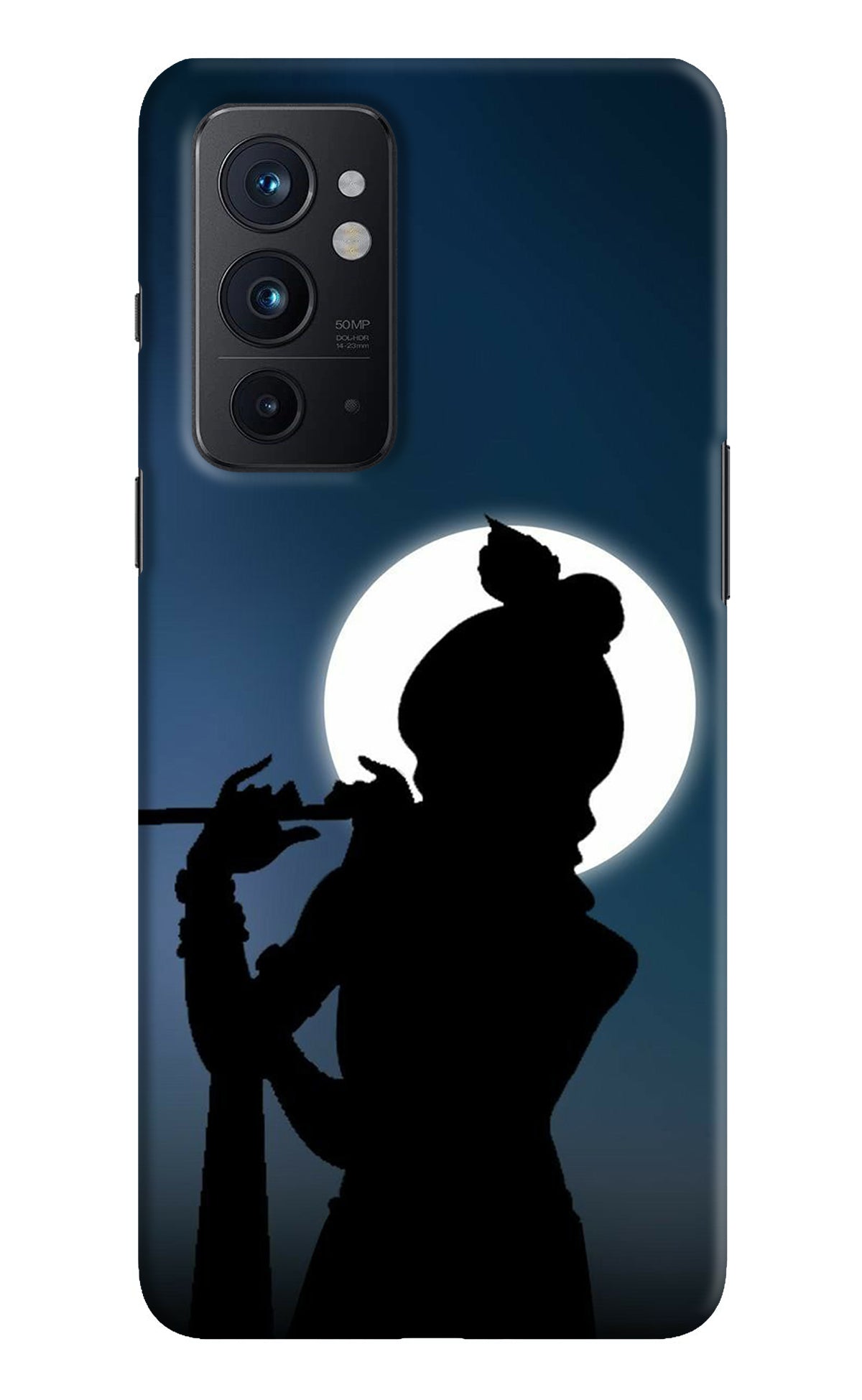 Shri Krishna Silhouette Oneplus 9RT Back Cover