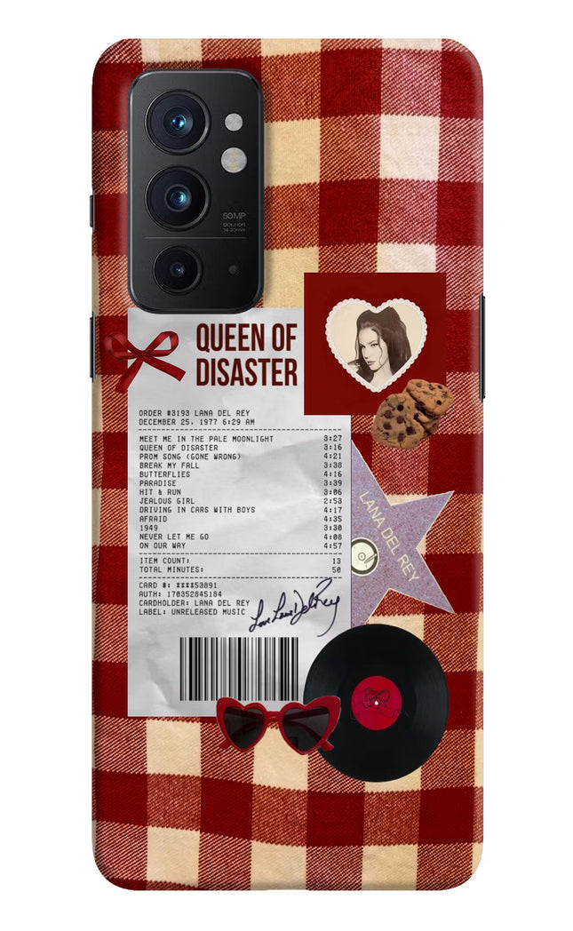 Queen of Disaster Oneplus 9RT Hard Case Back Cover by Casekaro