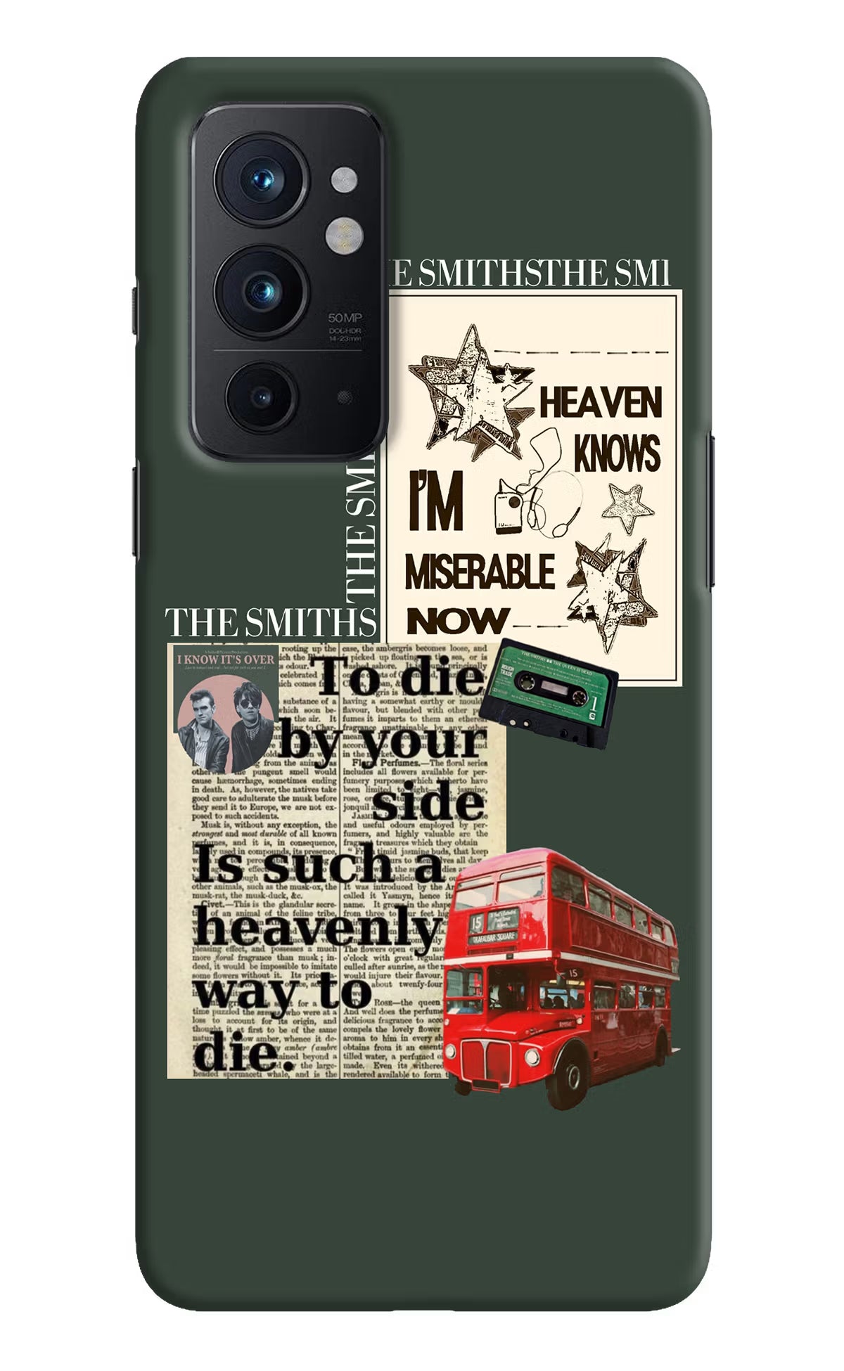 The Smiths Oneplus 9RT Hard Case Back Cover by Casekaro