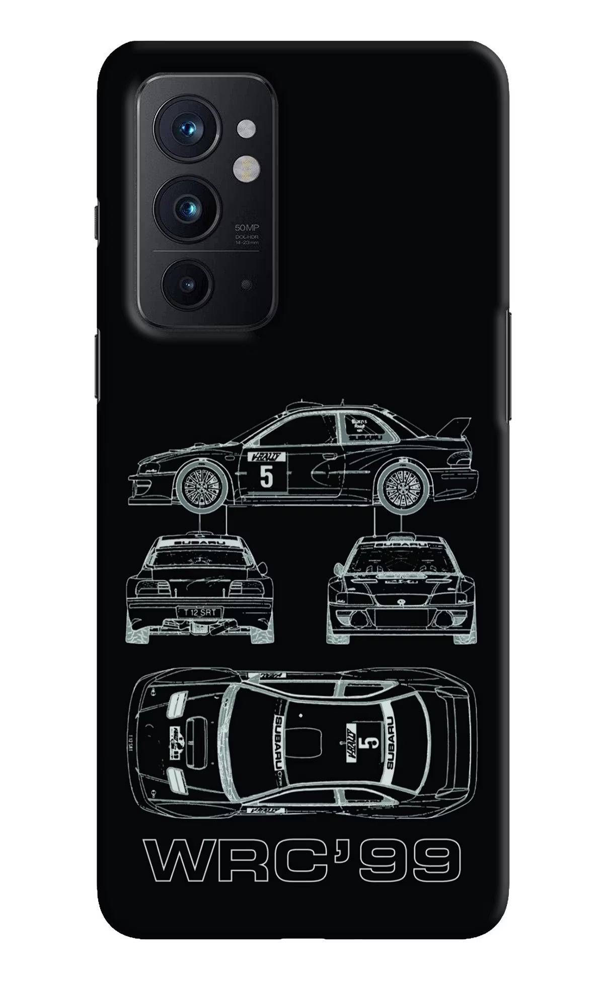 WRC'99 Oneplus 9RT Hard Case Back Cover by Casekaro
