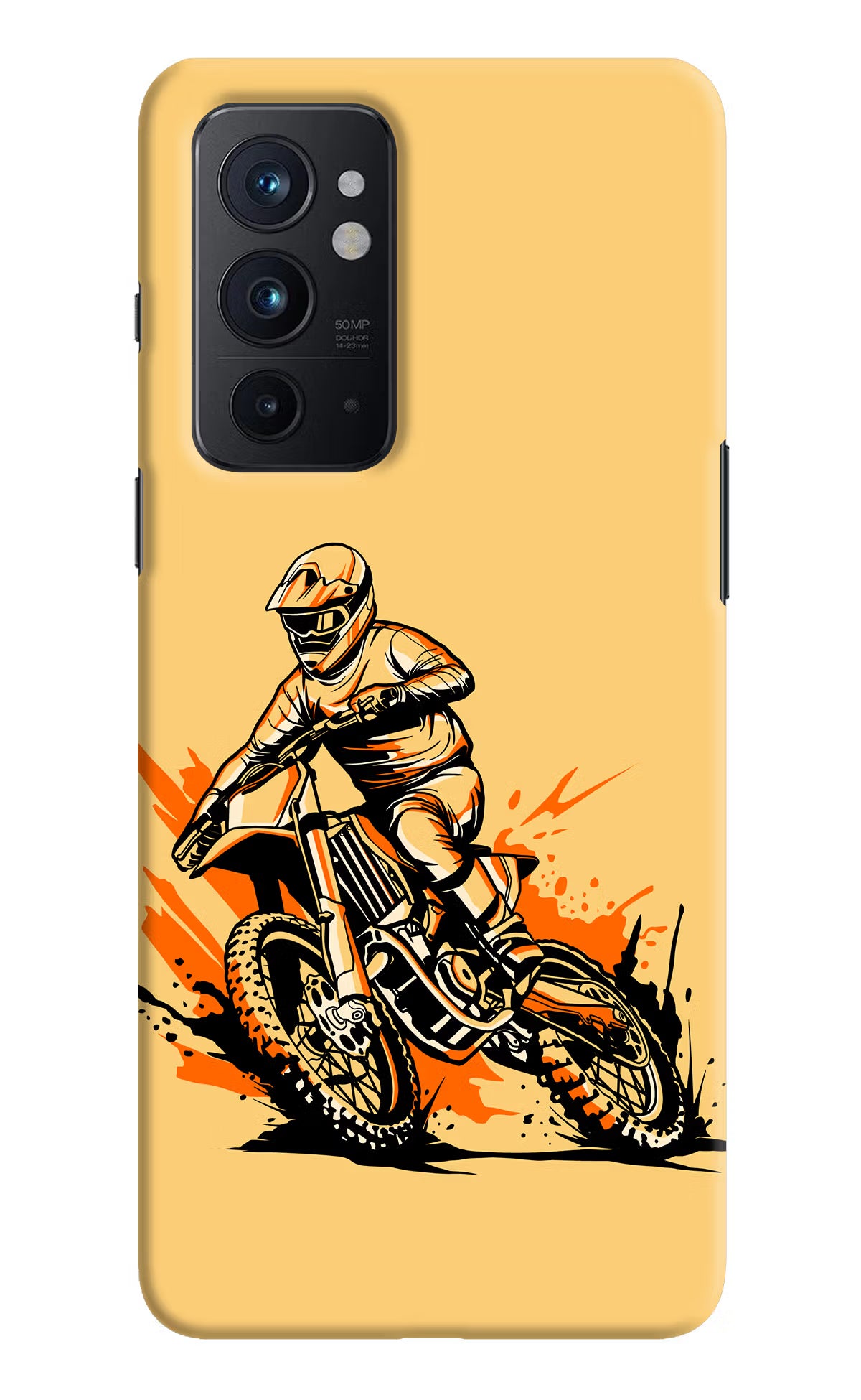 Off-Road Fury Oneplus 9RT Hard Case Back Cover by Casekaro