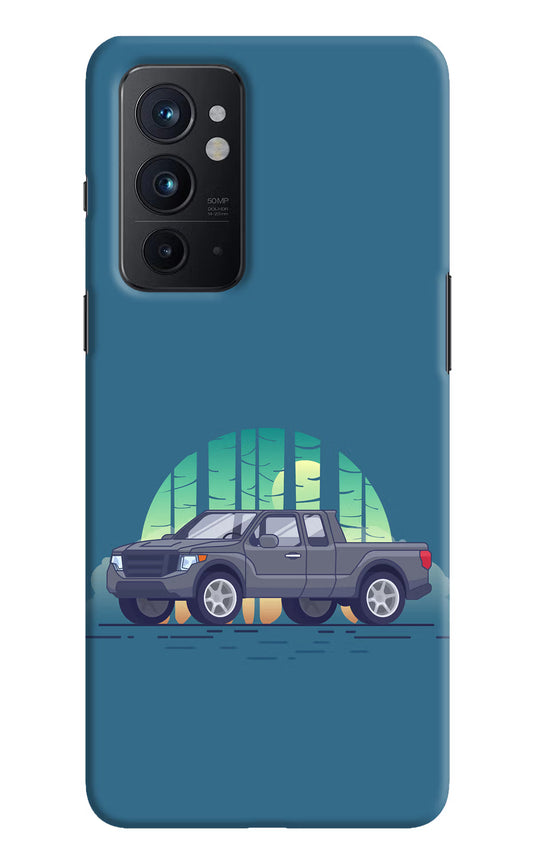 Retro Garage Vibe Oneplus 9RT Hard Case Back Cover by Casekaro