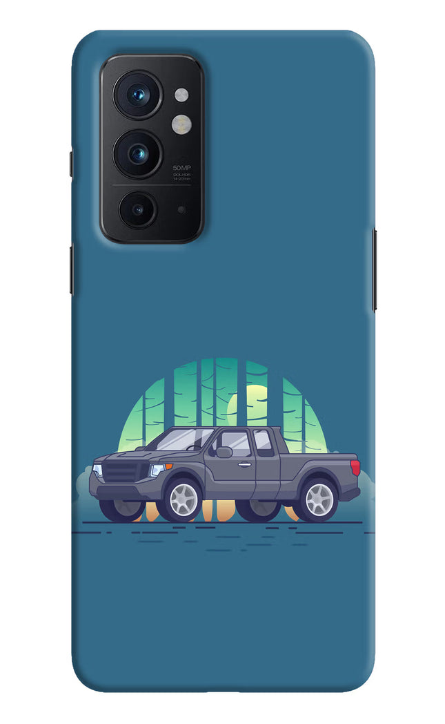 Retro Garage Vibe Oneplus 9RT Hard Case Back Cover by Casekaro