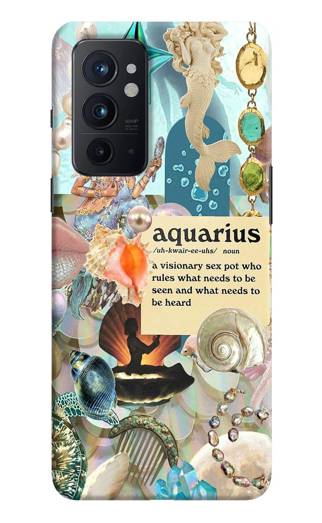 Aquarius Zodiac Oneplus 9RT Hard Case Back Cover by Casekaro