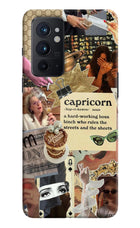 Capricorn Zodiac Oneplus 9RT Hard Case Back Cover by Casekaro