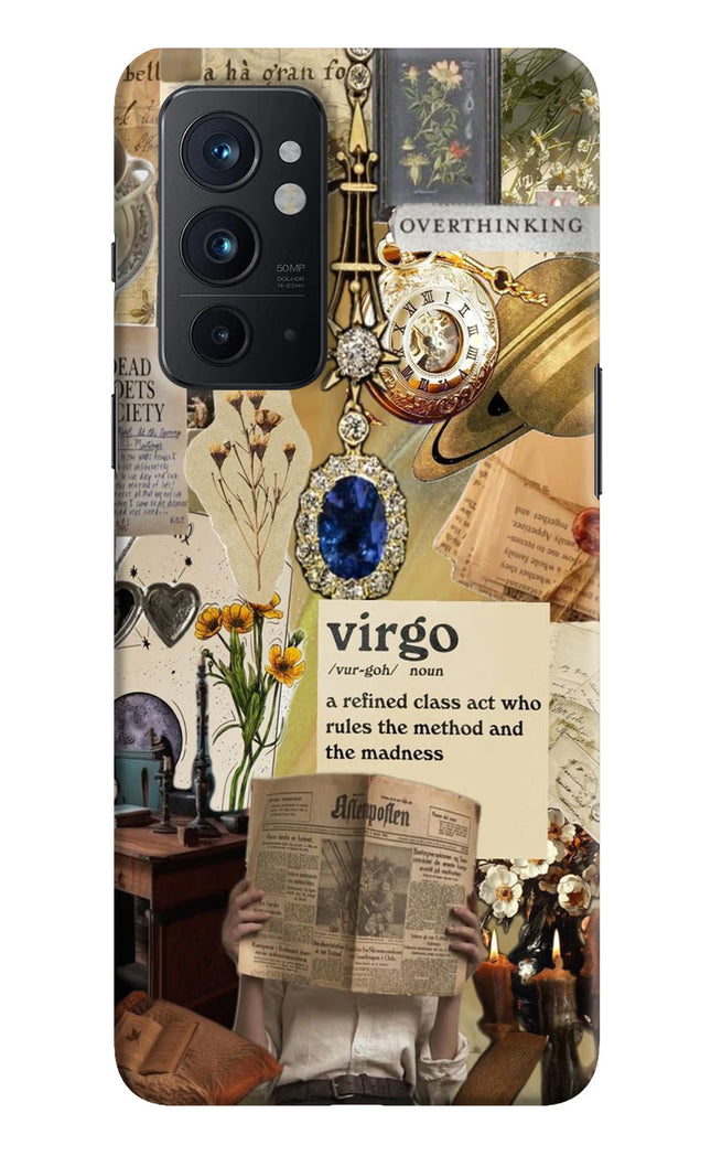 Virgo Zodiac Oneplus 9RT Hard Case Back Cover by Casekaro