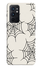 Spider Web Oneplus 9RT Hard Case Back Cover by Casekaro