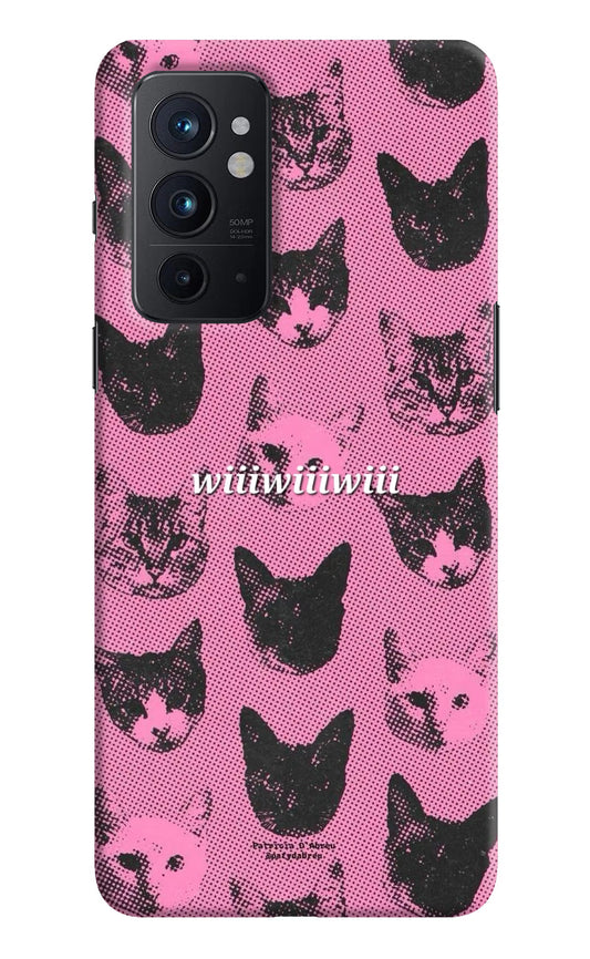 Pink Cats Oneplus 9RT Back Cover