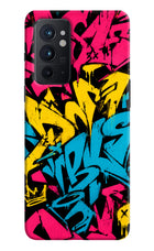 Graffiti Vibe Oneplus 9RT Hard Case Back Cover by Casekaro