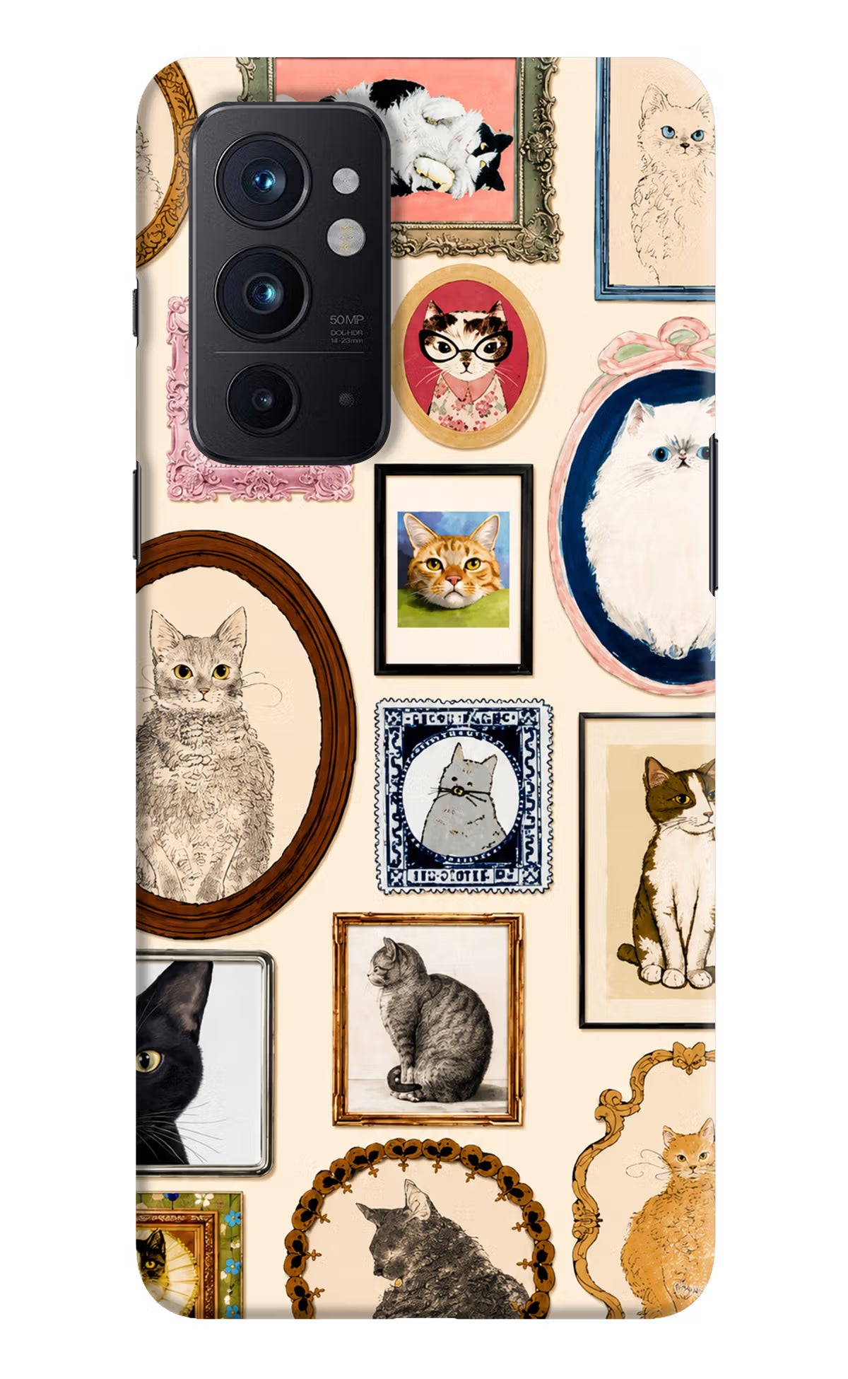 Mirror Cats Oneplus 9RT Back Cover
