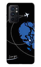 Love Orbit Oneplus 9RT Hard Case Back Cover by Casekaro