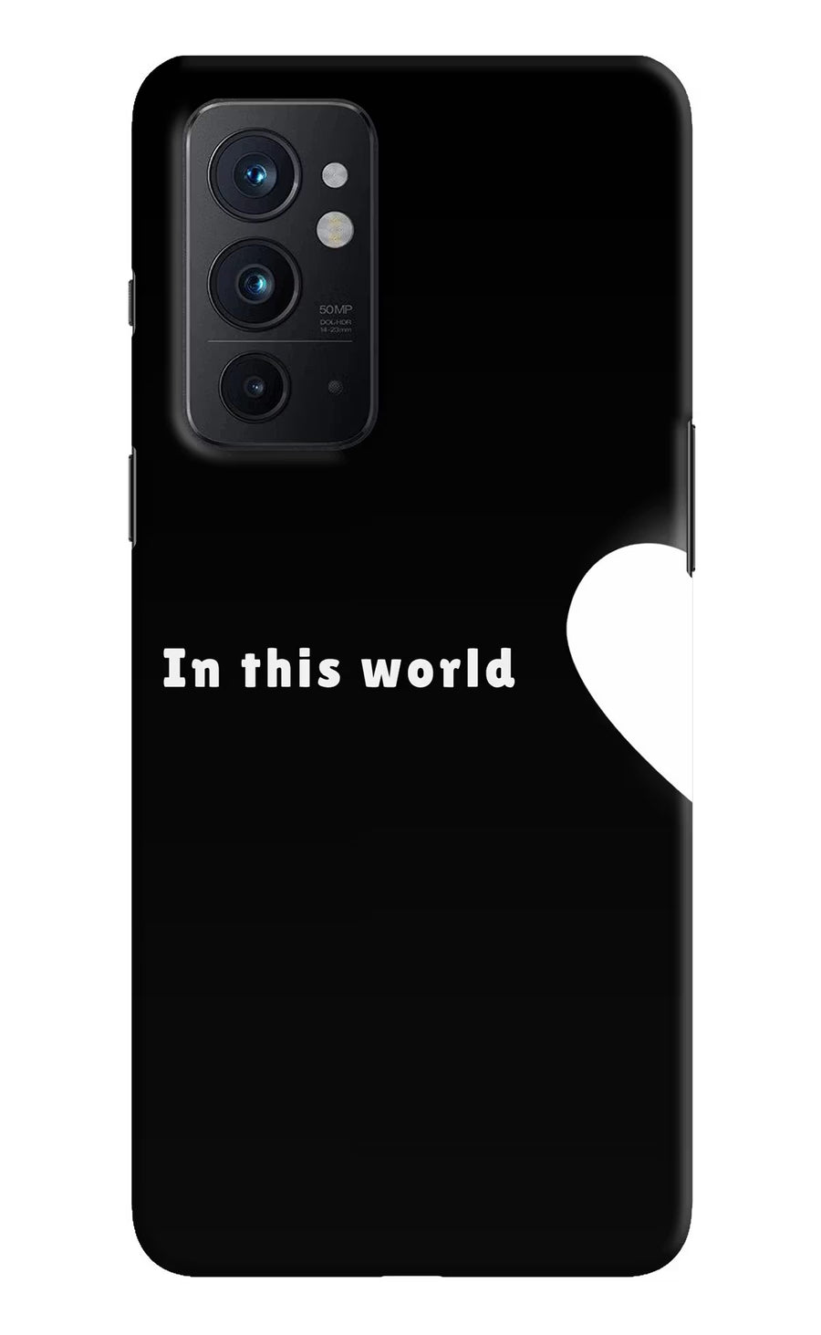 This World Oneplus 9RT Back Cover, Hard case