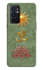 Om & Lotus Oneplus 9RT Back Cover