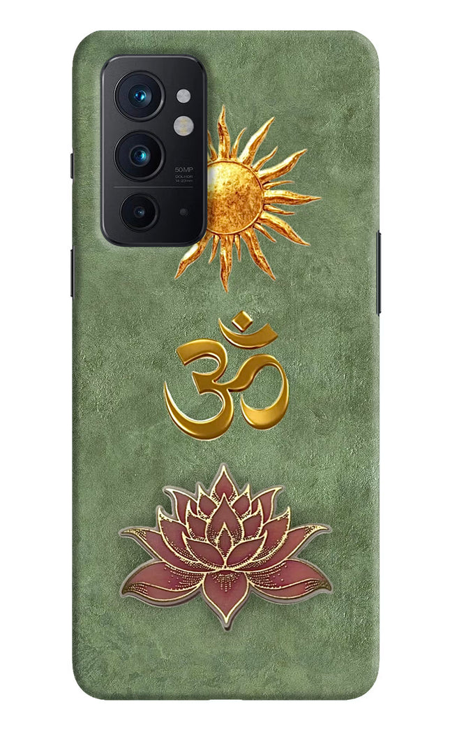Om & Lotus Oneplus 9RT Back Cover