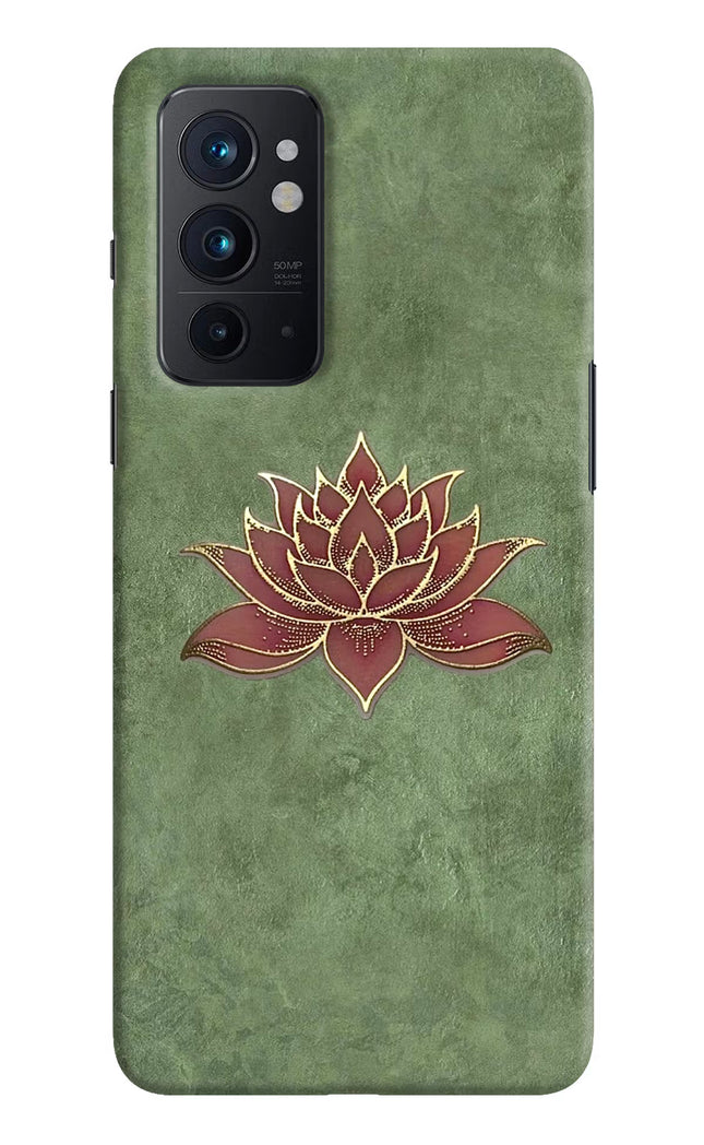 Lotus Grace Oneplus 9RT Hard Case Back Cover by Casekaro