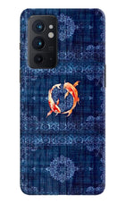 Koi Blue Oneplus 9RT Back Cover