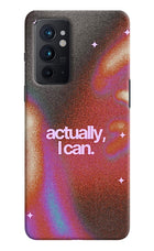 Pink Aura Oneplus 9RT Back Cover