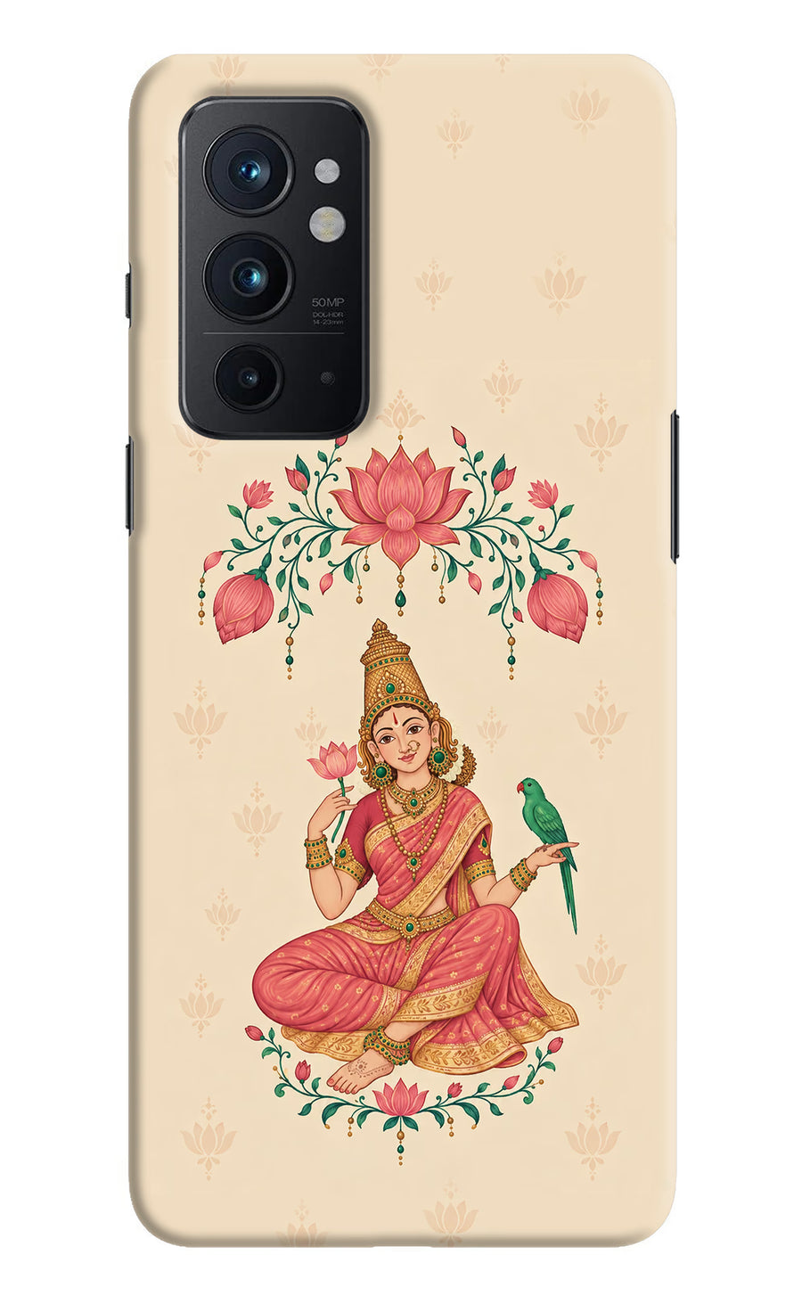 Goddess Lakshmi Oneplus 9RT Back Cover, Hard case