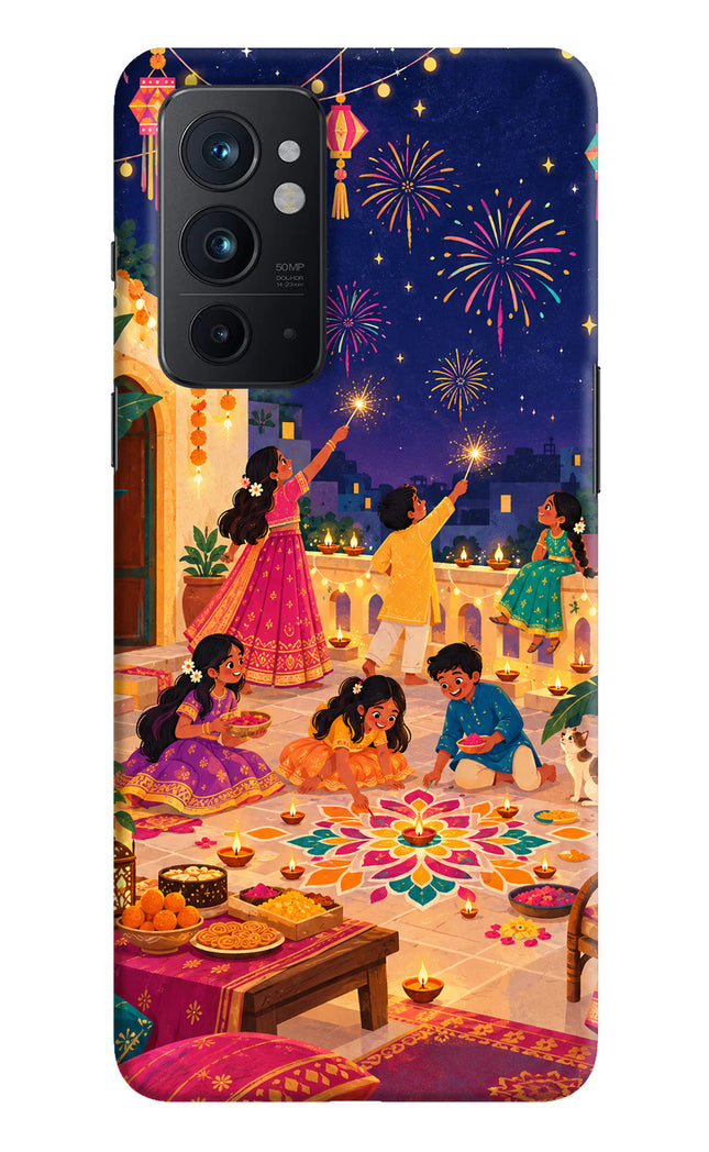 Diwali Night Oneplus 9RT Back Cover