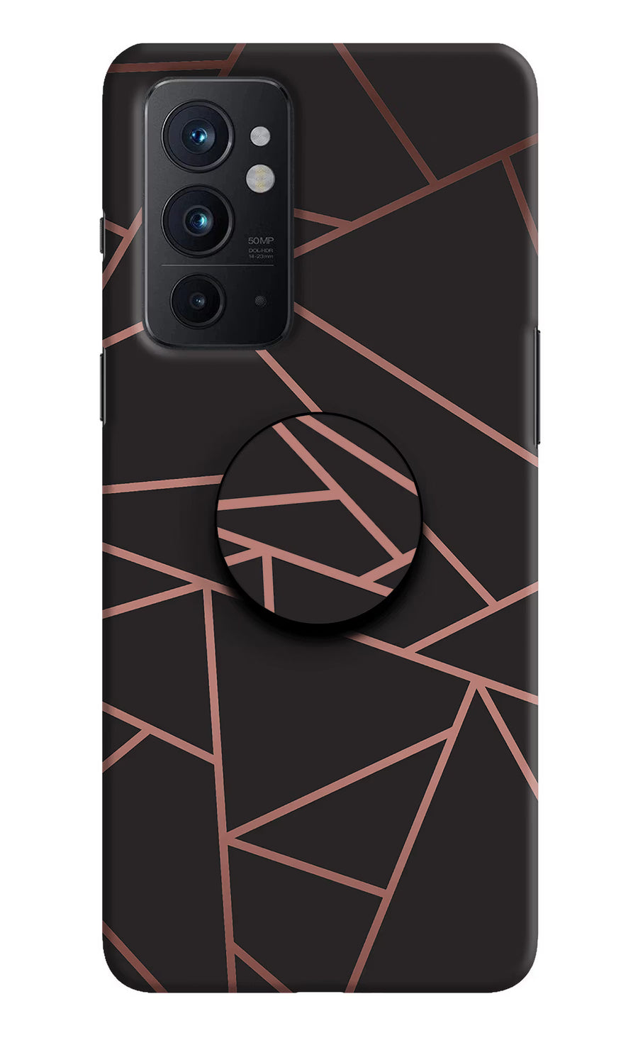 Geometric Pattern Oneplus 9RT Pop Case, Hard case