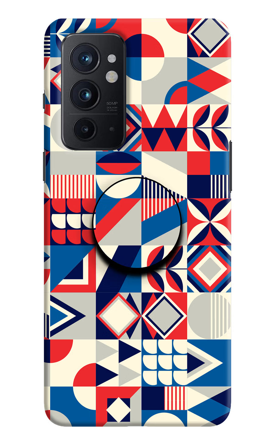 Colorful Pattern Oneplus 9RT Pop Case, Hard case