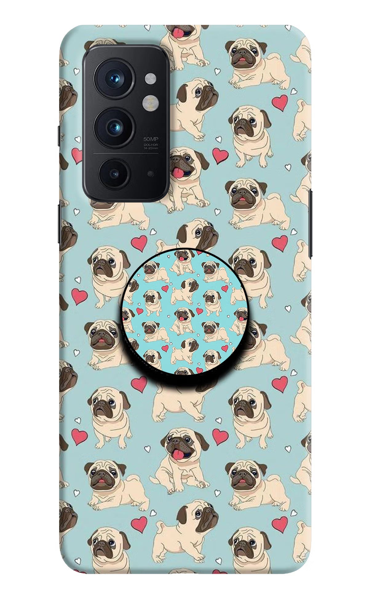 Pug Dog Oneplus 9RT Pop Case by Casekaro