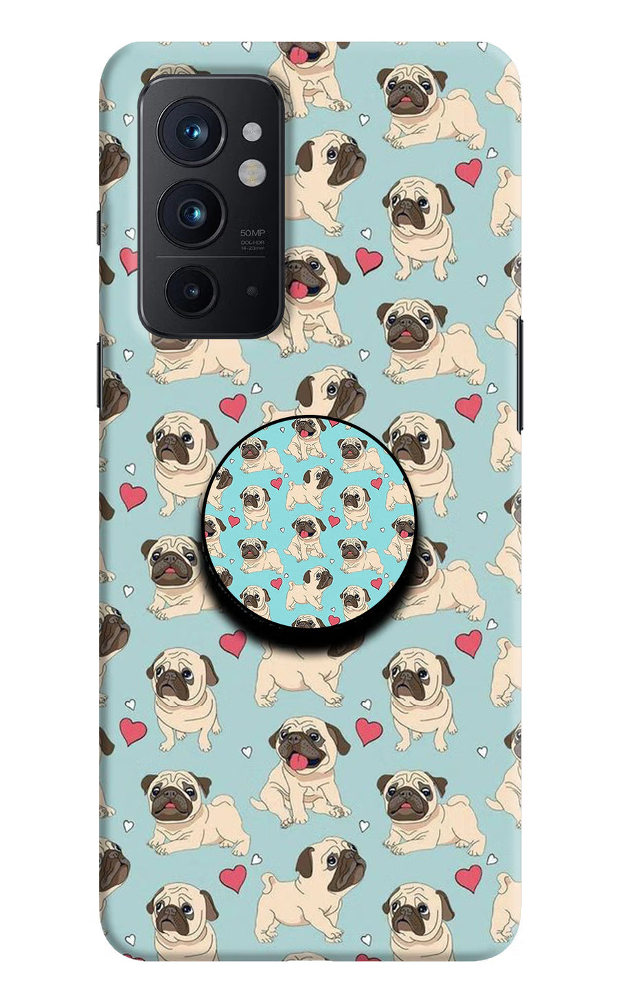Pug Dog Oneplus 9RT Pop Case, Hard case