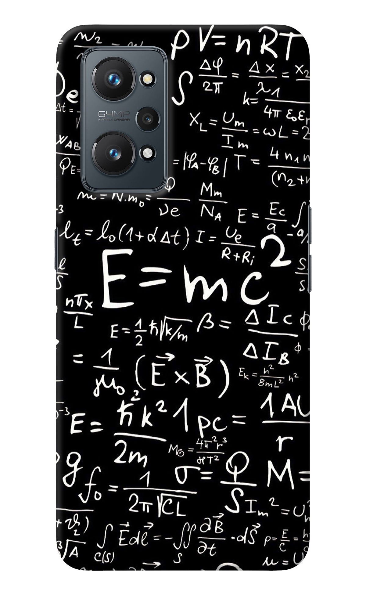 Physics Albert Einstein Formula Realme GT NEO 2/Neo 3T Back Cover