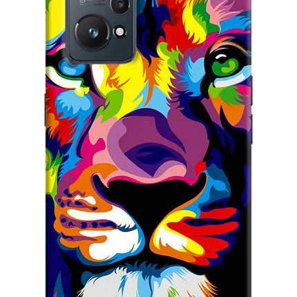 Lion Realme GT NEO 2/Neo 3T Hard Case Back Cover by Casekaro