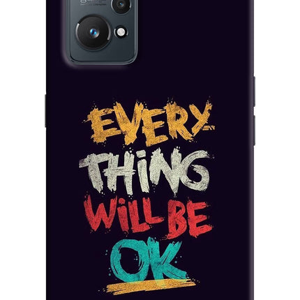 Everything Will Be Ok Realme GT NEO 2/Neo 3T Hard Case Back Cover by Casekaro