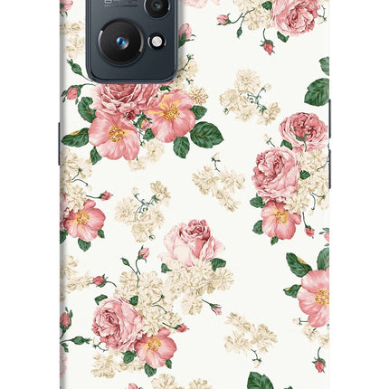 Flowers Realme GT NEO 2/Neo 3T Hard Case Back Cover by Casekaro