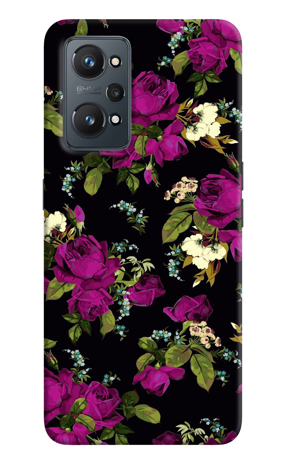 Flowers Realme GT NEO 2/Neo 3T Hard Case Back Cover by Casekaro