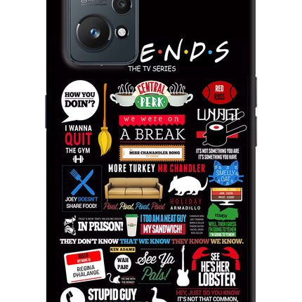 FRIENDS Realme GT NEO 2/Neo 3T Hard Case Back Cover by Casekaro