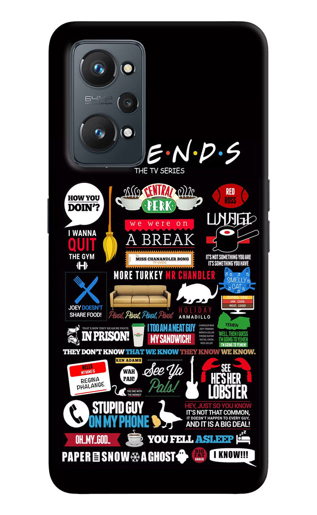 FRIENDS Realme GT NEO 2/Neo 3T Hard Case Back Cover by Casekaro