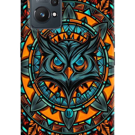 Angry Owl Art Realme GT NEO 2/Neo 3T Hard Case Back Cover by Casekaro