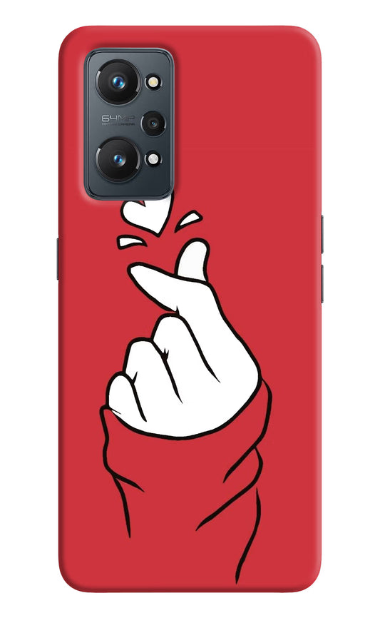 Korean Love Sign Realme GT NEO 2/Neo 3T Hard Case Back Cover by Casekaro