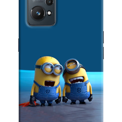 Minion Laughing Realme GT NEO 2/Neo 3T Hard Case Back Cover by Casekaro