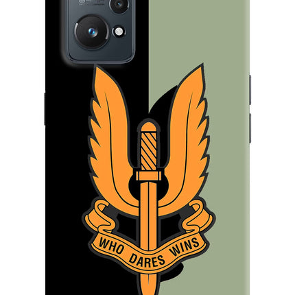 Balidan Logo Realme GT NEO 2/Neo 3T Hard Case Back Cover by Casekaro